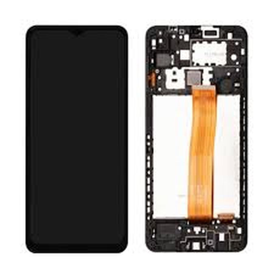 ECRAN AVEC CHASSIS SAMSUNG GALAXY A12s 4G A127F (OEM ORIGINAL) BLACK