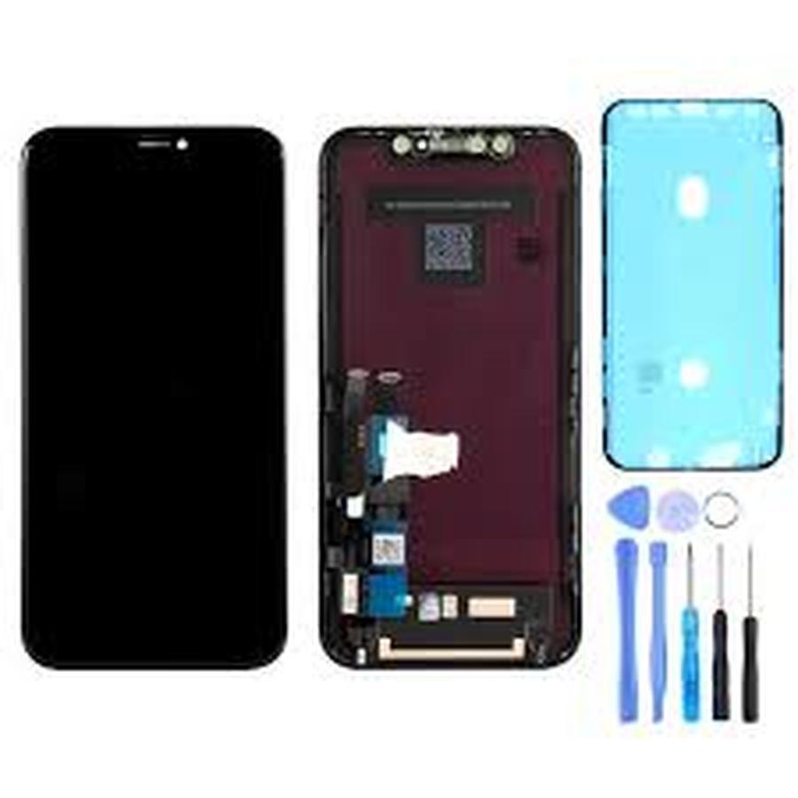 ECRAN COMPLET IPHONE XR ORIGINAL (SERVICE PACK) AVEC VIS ET HP NAPPE