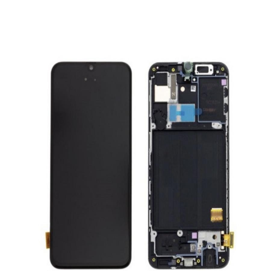 ECRAN COMPLET SAMSUNG A40 A405F AVEC CHASSIS (INCELL)