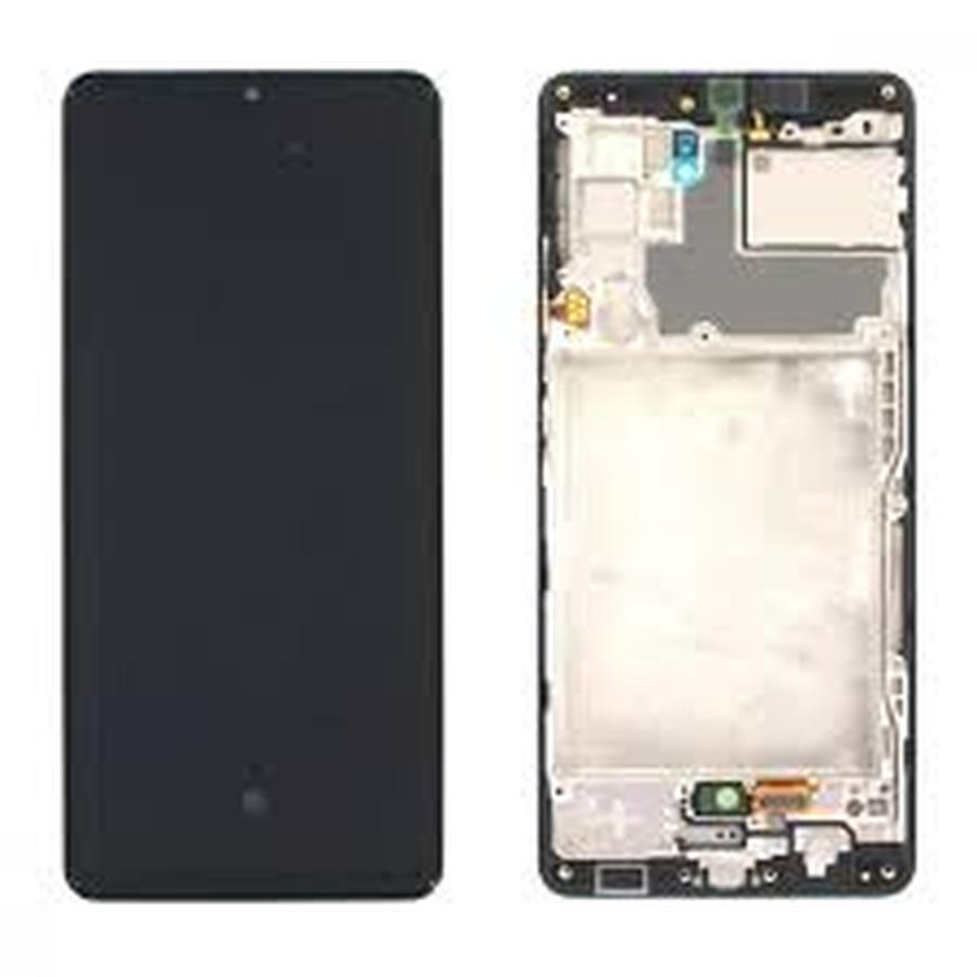 ECRAN COMPLET SAMSUNG A42 5G A426B A426 BLACK SERVICE PACK AVEC CHASSIS