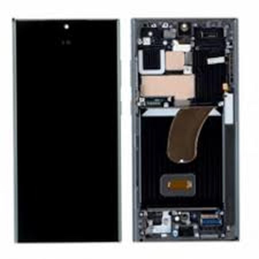 ECRAN LCD SAMSUNG A045F A04 2022 SERVICE PACK AVEC CHASSIS