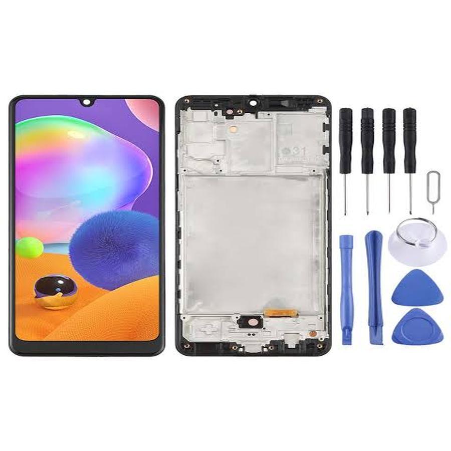 ECRAN LCD SAMSUNG A31 4G AVEC CHASSIS BIG (OLED)