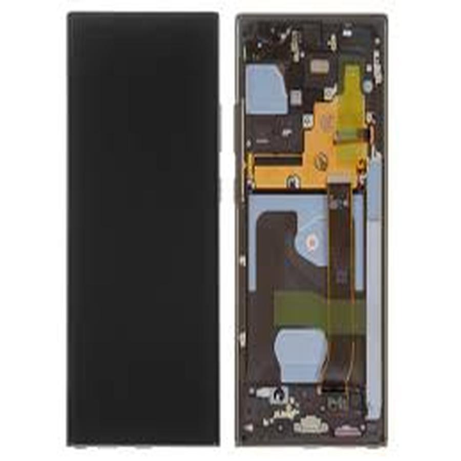 ECRAN LCD SAMSUNG NOTE 20 ULTRA 4G N985F N986F N986 5G SERVICE PACK AVEC CHASSIS *BRONZE *