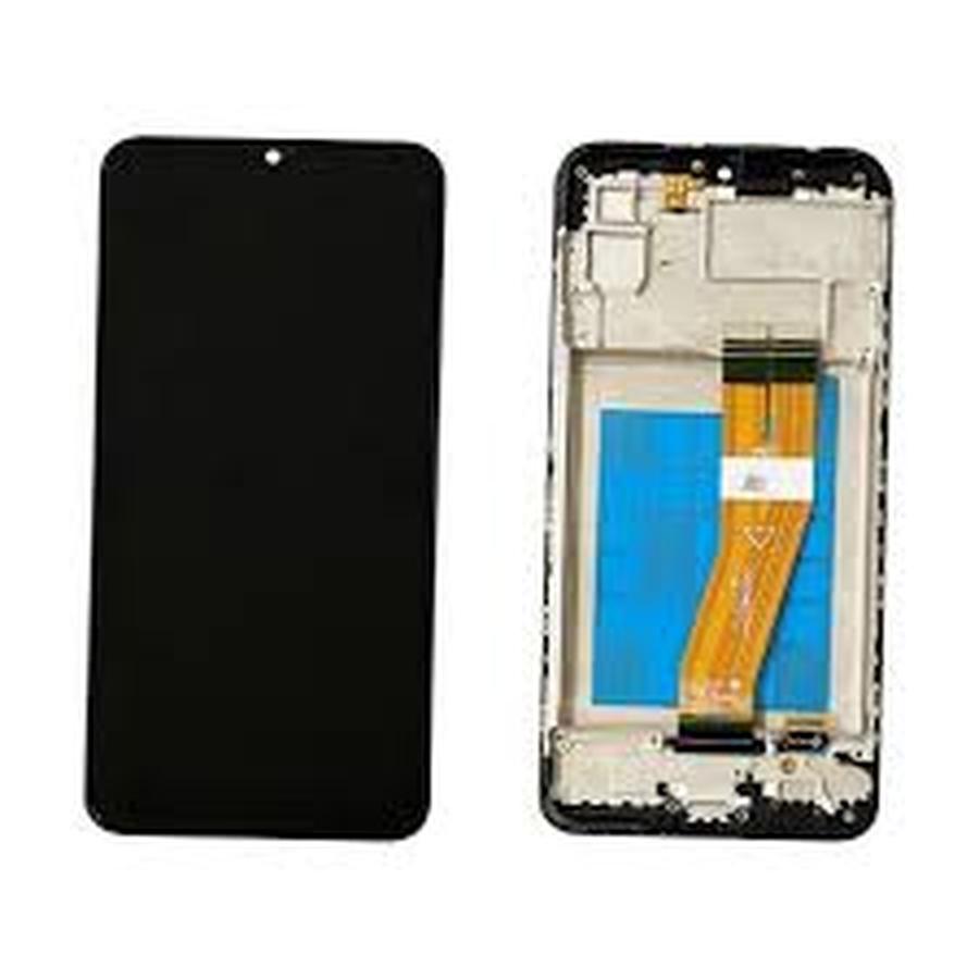 ECRAN LCD SAMSUNG SM-A105F (A10-2019) BLACK EU CODE AVEC CHASSIS (OEM ORIGINAL)