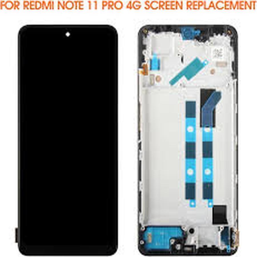 ECRAN LCD XIAOMI REDMI NOTE 11 PRO 4G NOTE 11 PRO 5G COMPLET ECRAN *INCELL/TFT AVEC CHASSIS
