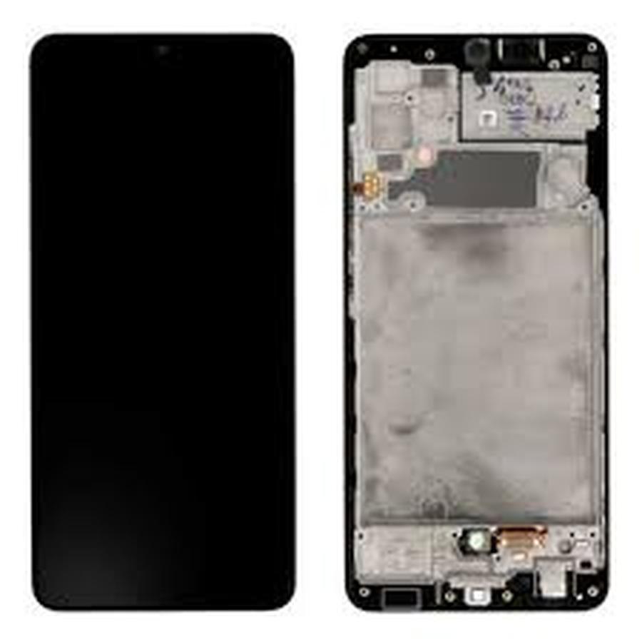 ECRAN Samsung A32 4G A325F LCD Service Pack AVEC Chassis BLACK