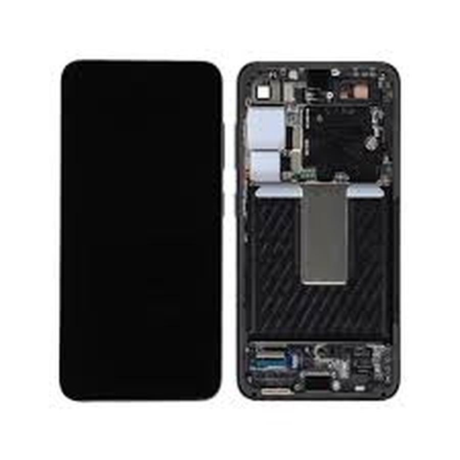 ECRAN SAMSUNG A35 5G A356B SERVICE PACK AVEC CHASSIS (BLACK/NAVY)