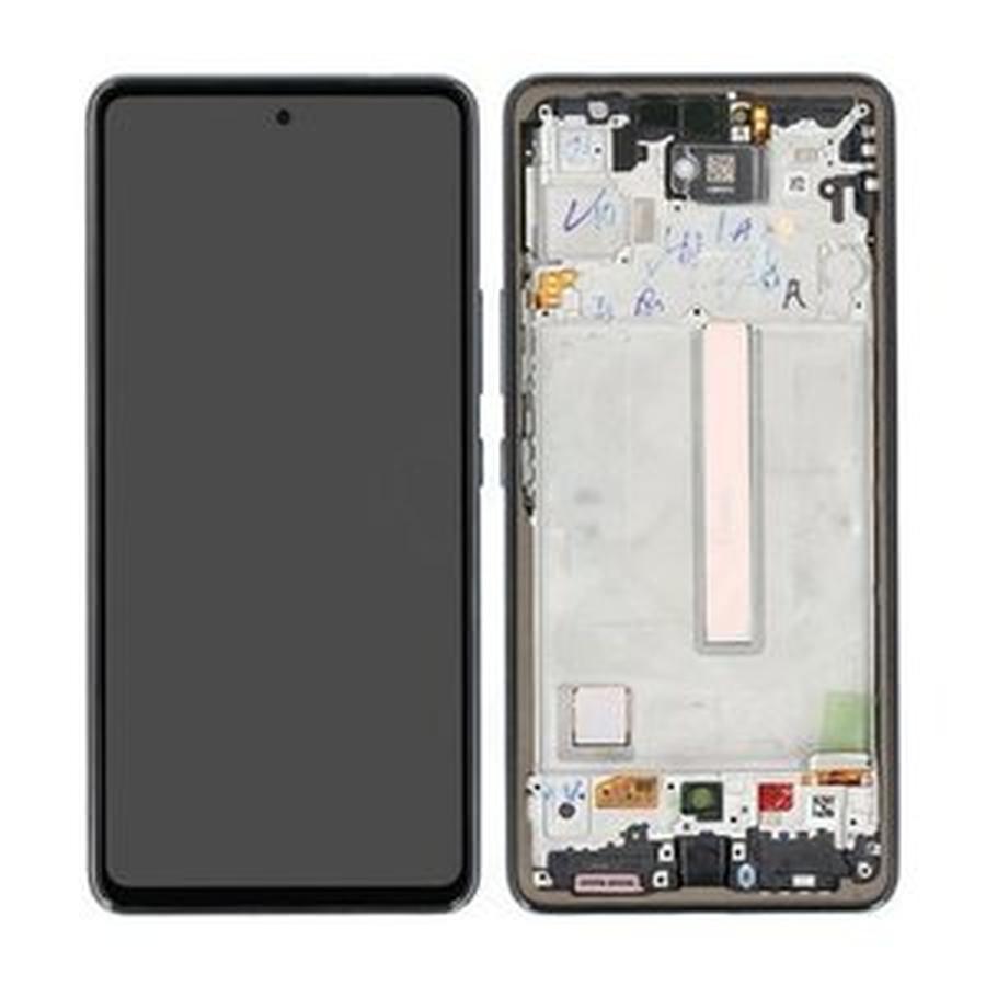 ECRAN SAMSUNG A53 5G A536 ECRAN SERVICE PACK AVEC CHASSIS BLACK