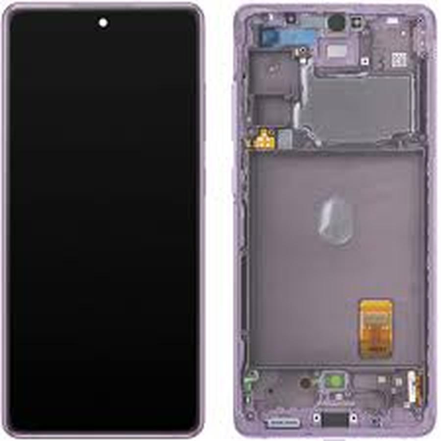 ECRAN SAMSUNG S20 FE G780/G781 4G/5G SERVICE PACK AVEC CHASSIS (Cloud MintGreen)