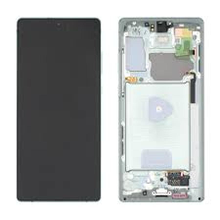 GH82-23495A/23733A SAMSUNG NOTE 20 N980 N981 ECRAN SERVICE PACK AVEC CHASSIS (NOIR/GRAY)