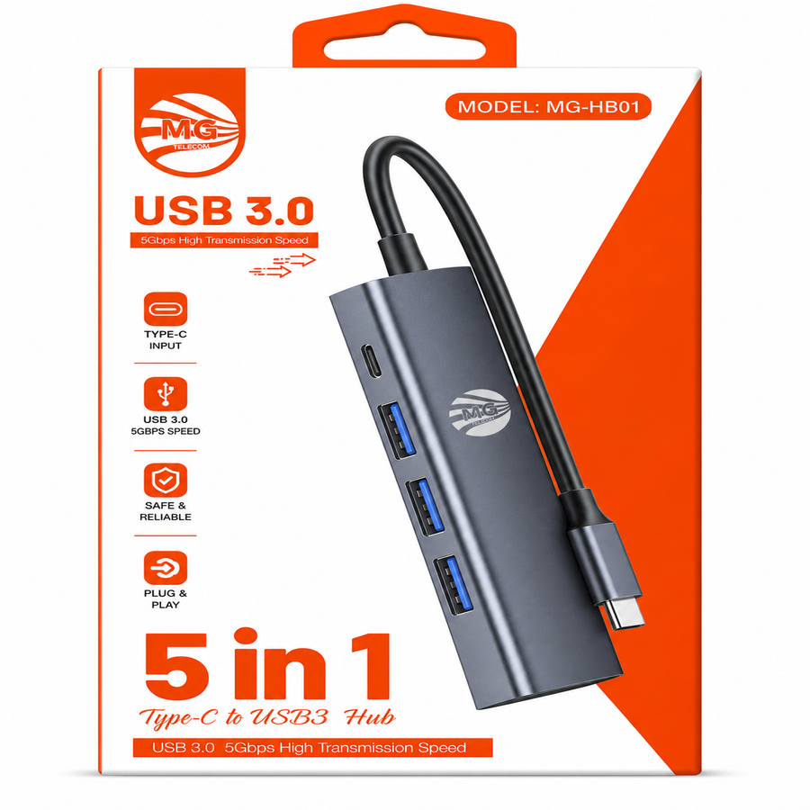 HUB USB 3.0 (MG-HB01)