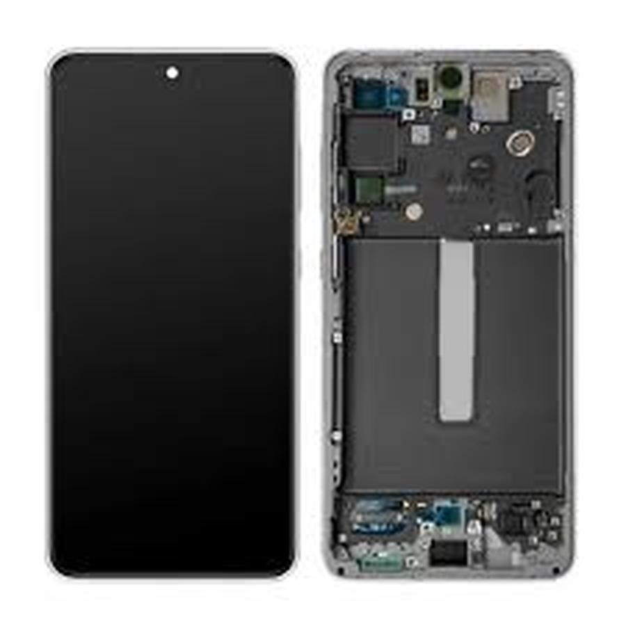LCD SAM WF SM-G990 (S21 FE 2021) GRAY LCD SERVICE PACK