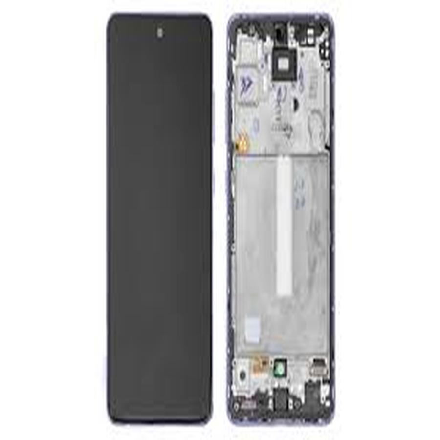 Samsung A52 A526F 5G A525F 4G LCD Service Pack AVEC CHASSIS VIOLET / GREEN