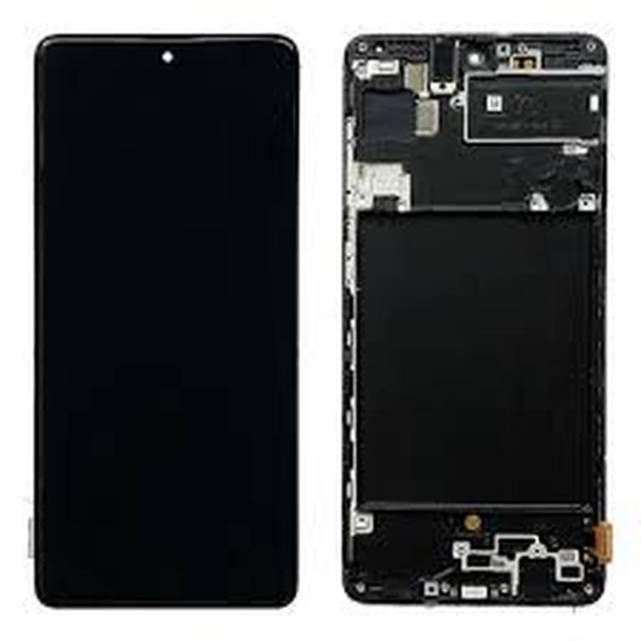 SAMSUNG A71 OLED ( AVEC CHÂSSIS ) (small size and full )