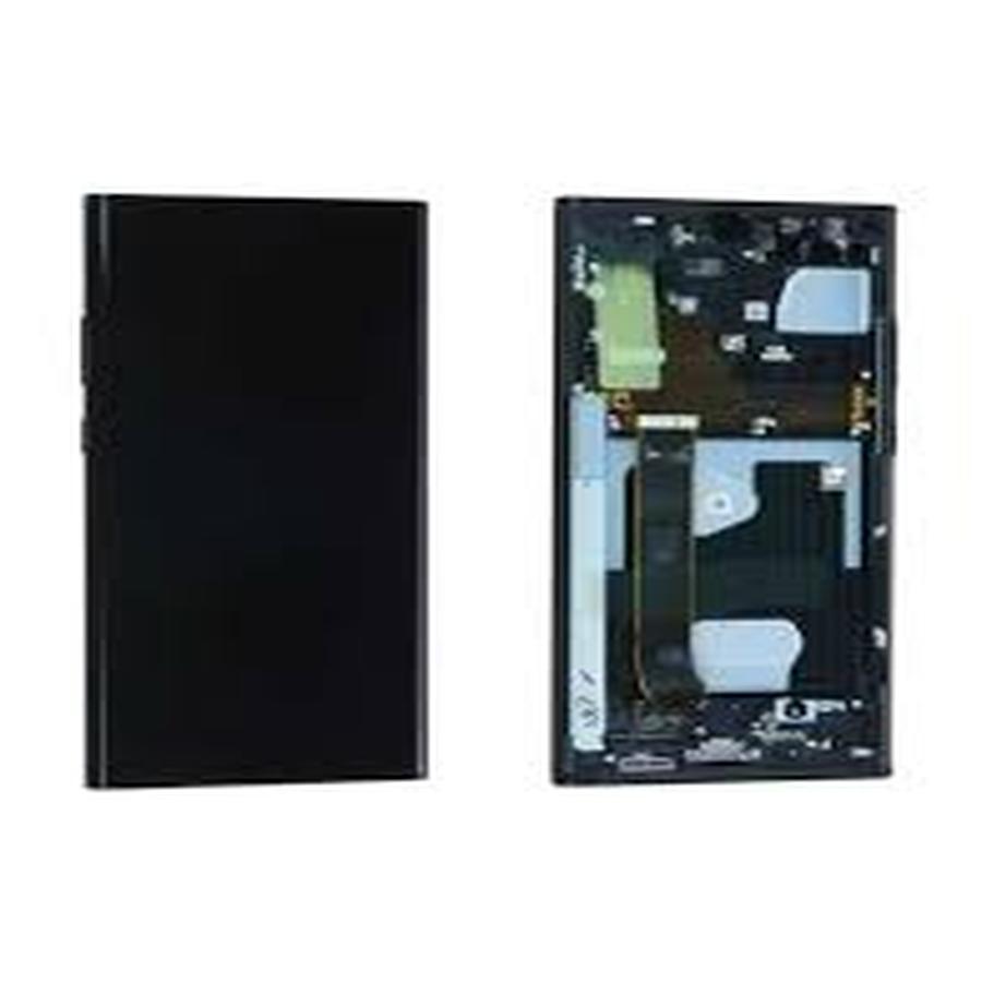 SAMSUNG S10 5G G977F ECRAN SERVICE PACK (BLACK)AVEC CHASSIS GH82-20442B