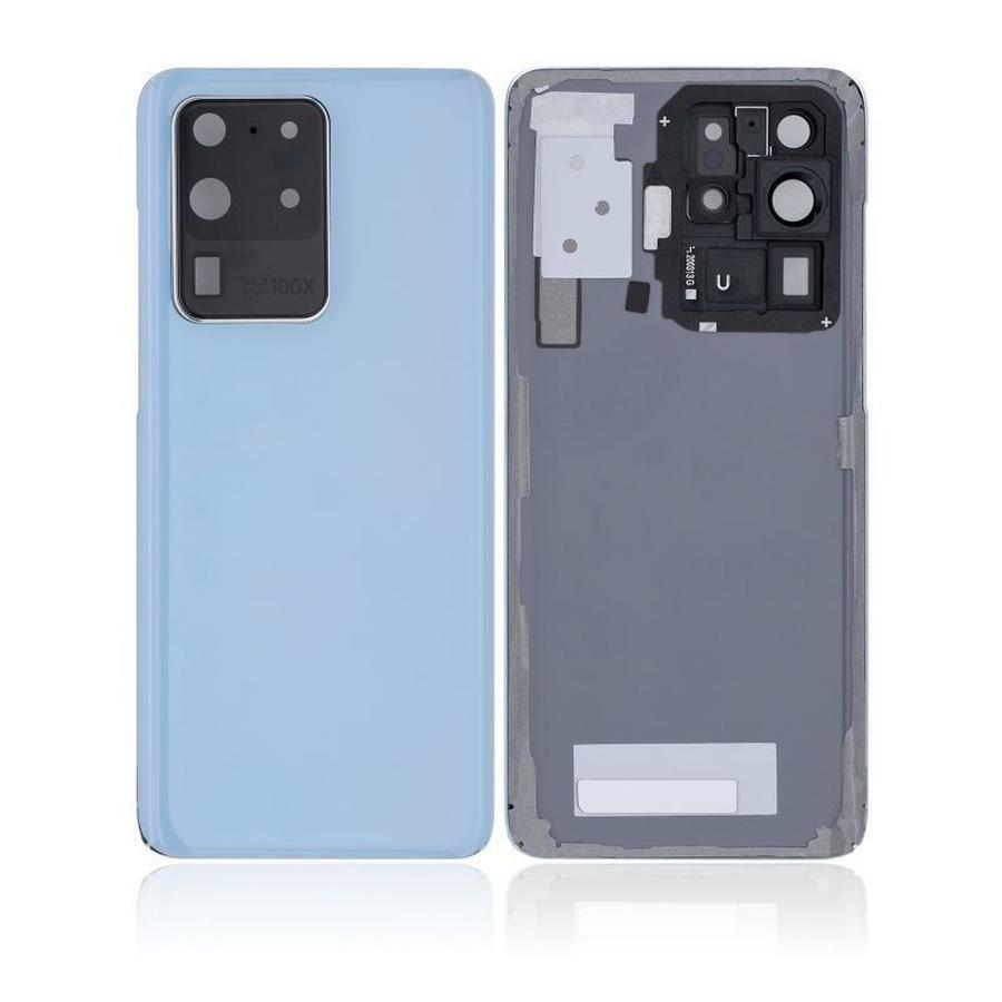 Samsung S20 Ultra Black Blue BACK PART/VITREE ARRIER