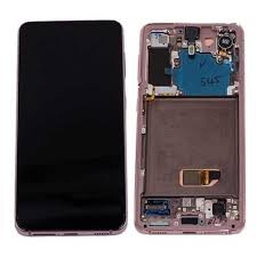 SAMSUNG S21 5G G991 G991F SERVICE PACK * AVEC CAMÉRA AVANT* PHANTOM VIOLET*