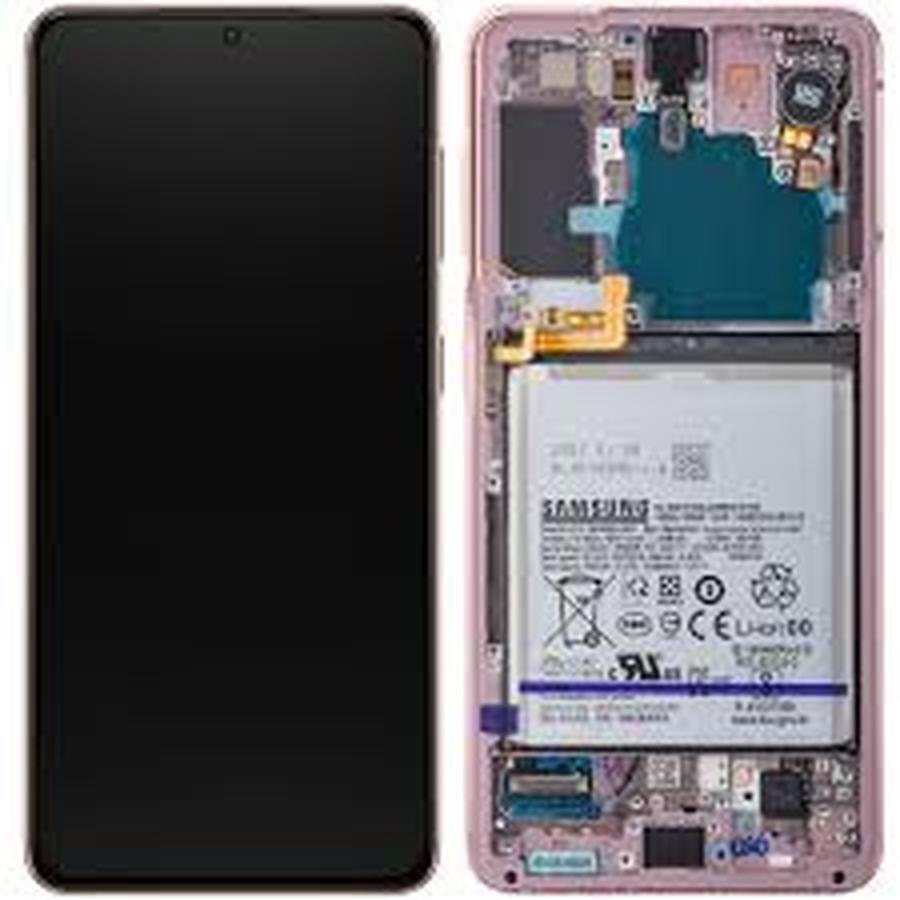 SAMSUNG S21 5G G991 G991F SERVICE PACK * AVEC CAMÉRA AVANT*VIOLET*
