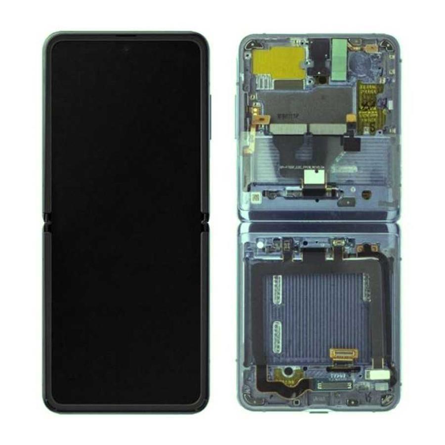 SAMSUNG Z FLIP 3 5G F711B ECRAN SERVICE PACK Green (INNER)