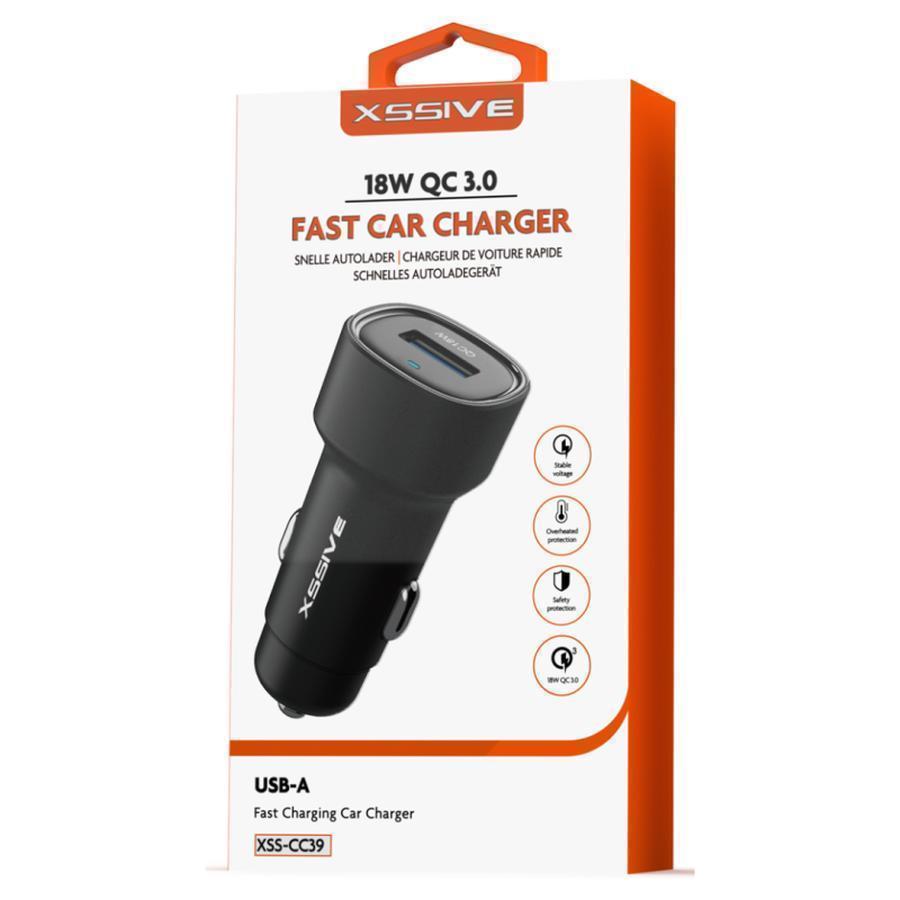 XSSIVE 18W QC3.0 Fast Car Charger XSS-CC39