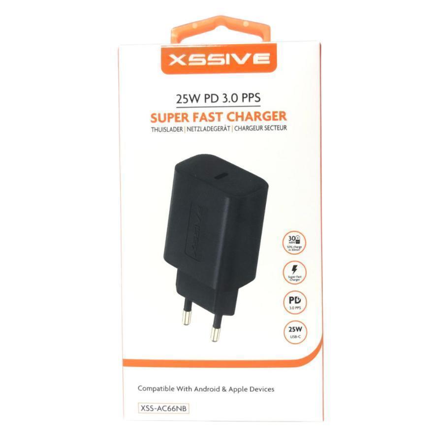 XSSIVE 25W PD3.0 Super Fast Charger XSS-AC66NB