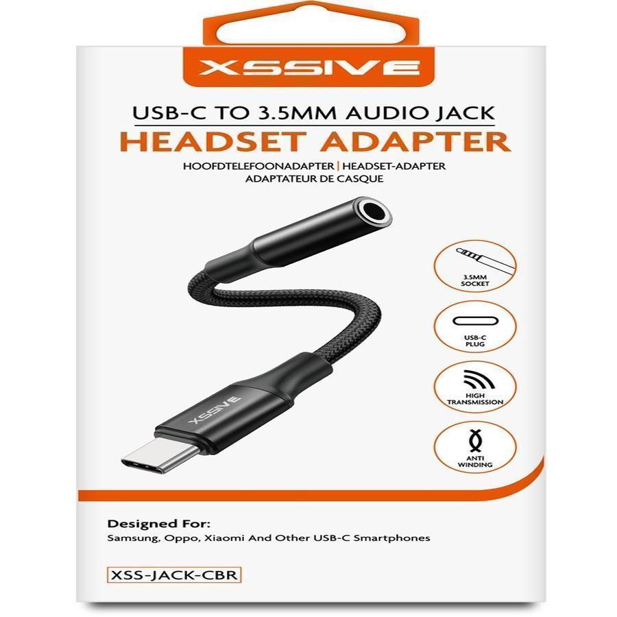 Xssive Audio Jack 3.5mm for USB Type-C XSS-Jack-CBR