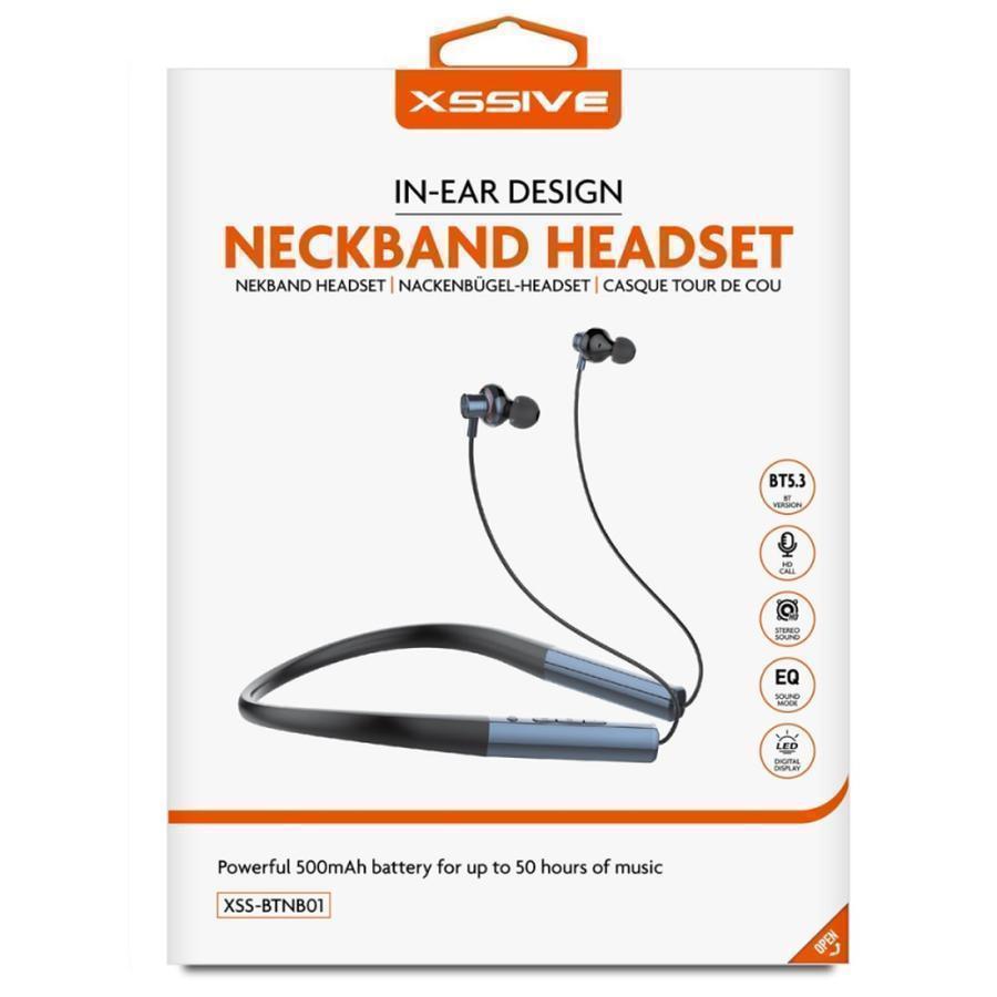 XSSIVE XSS-BTNB01 Neckband Headphones - Black